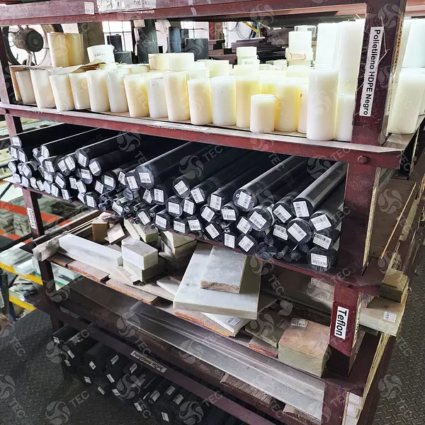Barra Teflón Puro (Ptfe)