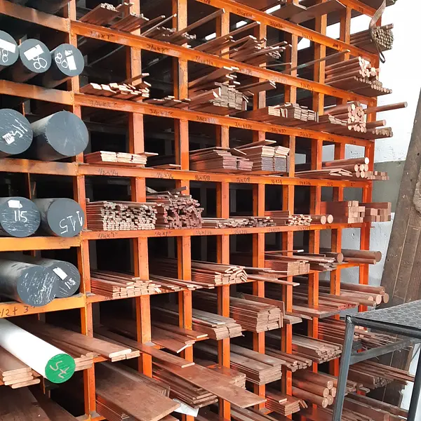 Barra Cobre Redondo